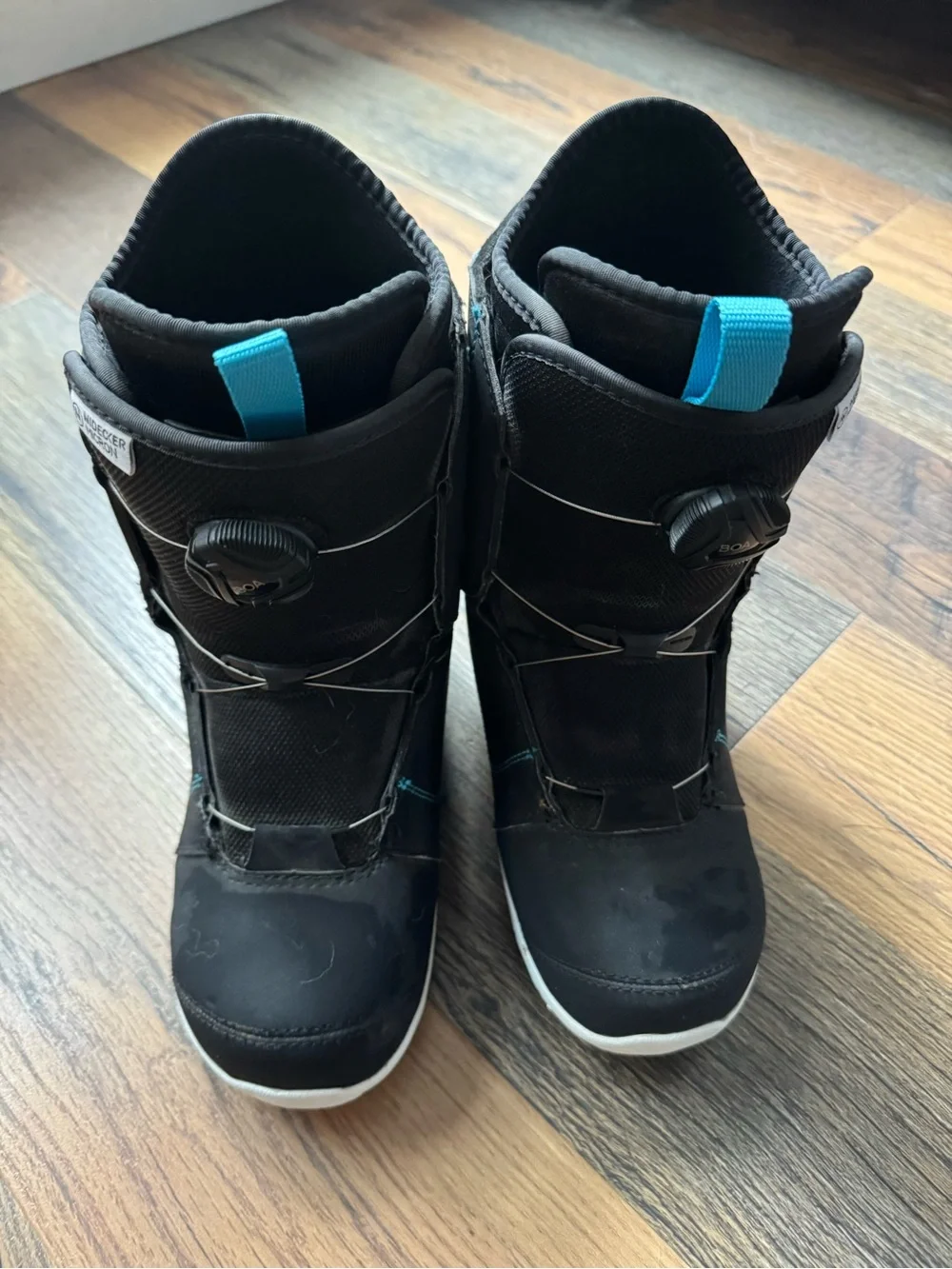 ⭐️Nidecker Micron Kids Black Snowboard Boots with BOA Closure⭐️
